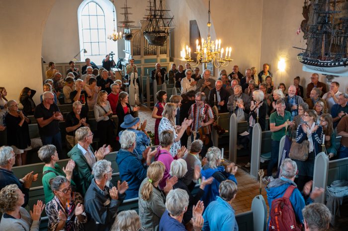Koncert i Fejø Kirke lørdag 22/7-23 * Foto HC Nielsen
