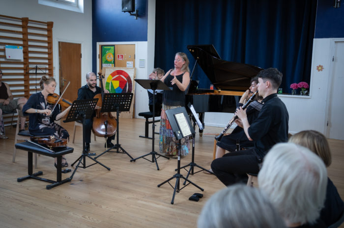 Festkoncert, hvor Signe Asmussen lagde ud med sange fra den klassiske musik