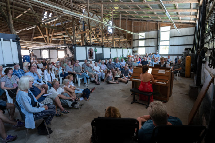 Koncert i Fejø Tekniske Museum