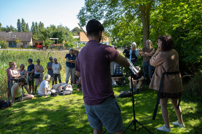 Musik ved Bussemose med blæsere